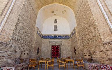 Inside of The Kukeldash Madrasah image